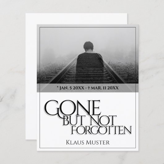 消えてない – 明忘れるい (正面/裏面)