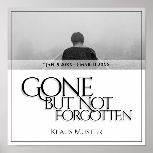 消えてない – 明忘れるい ポスター (正面)