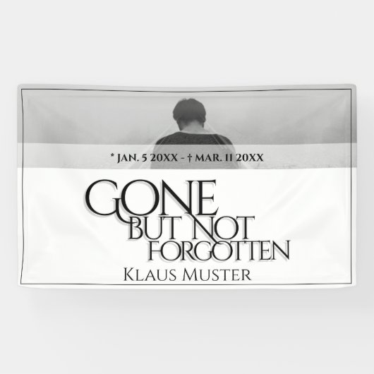 消えてない – 明忘れるい 横断幕 (横)