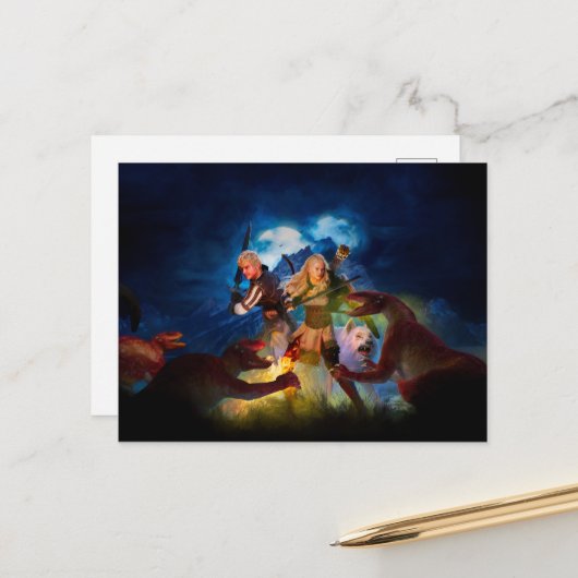 消えない炎 – ポストカード (正面/裏面インサイチュ)