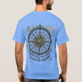 消えゆく足跡:詳細な霊長類の保護 Tシャツ (裏面)