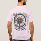 消えゆく足跡: 詳細な霊長類の保護 Tシャツ (裏面)