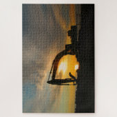 消えゆく陽のシルエット ジグソーパズル (縦)