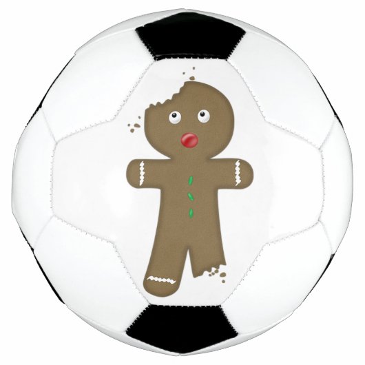 消えるジンジャーブレッドマン サッカーボール (正面)