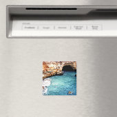 消えるビーチ – ベールコボ – アルガルヴポルトガル マグネット (インサイチュ (食洗機))