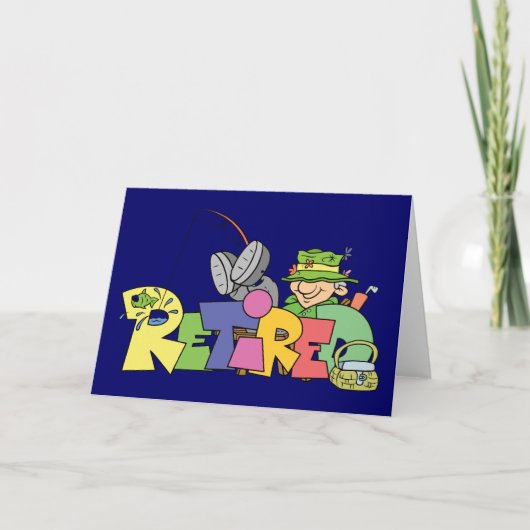 消え退職したた魚釣り カード (正面)