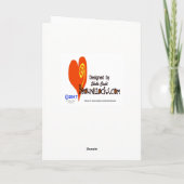 消おもしろい防士クリスマス挨拶状 シーズンカード (裏面)