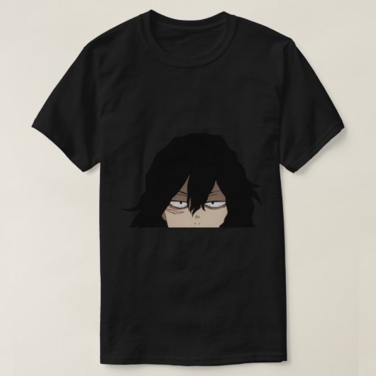 消しゴムヘッドピーカー(MHA)シール Tシャツ (デザイン正面)