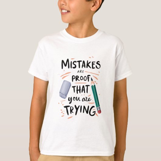 消すたびに学ぶ 美への旅 プログラム Tシャツ (正面)