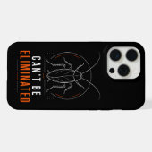消せないミニマルゴキブリ iPhoneケース (裏面横)