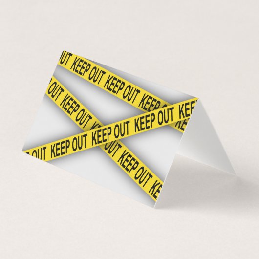 消保留は警察テー遠くにプ3dを横断しない (正面)