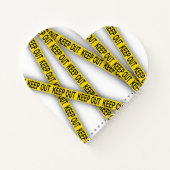 消保留は警察テー遠くにプ3dを横断しない ノートブック (裏面)