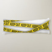 消保留は警察テー遠くにプ3dを横断しない ボディピロー (正面)