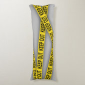 消保留は警察テー遠くにプ3dを横断しない ボディピロー (正面縦)