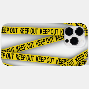 消保留は警察テー遠くにプ3dを横断しない Case-Mate iPhone 14 pro maxケース