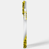 消保留は警察テー遠くにプ3dを横断しない Case-Mate iPhoneケース (裏面 / 左)