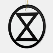 消光記号 セラミックオーナメント (左)