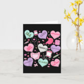 消化の女神 消化器内科看護師バレンタインE カード (黄色い花)