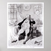 消化の恐怖の下の酒類 ポスター (正面)