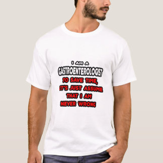 消化器おもしろい医Tシャツ Tシャツ