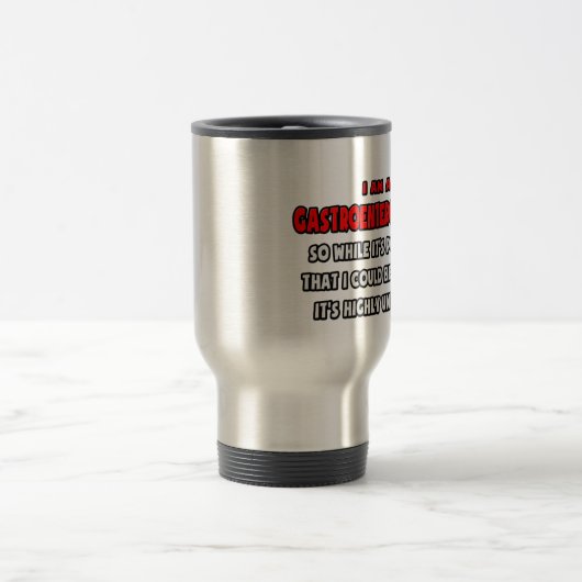 消化器おもしろい科医…非常に可能性の低い トラベルマグ (中央)