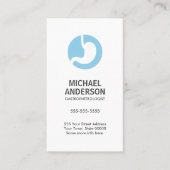 消化器モダン科医ミニマル及び 名刺 (正面)