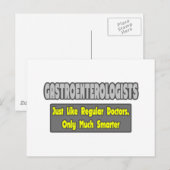 消化器医頭が切れる.. ポストカード (正面/裏面)