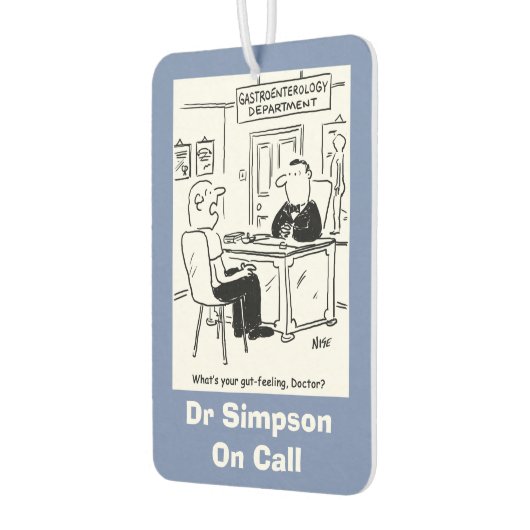 消化器学の漫画 カーエアーフレッシュナー (左)