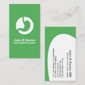 消化器科医の消化器学の名刺 名刺 (正面/裏面)