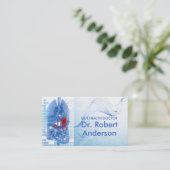 消化器科医の登録栄養士の腸の健康 名刺 (スタンド正面)