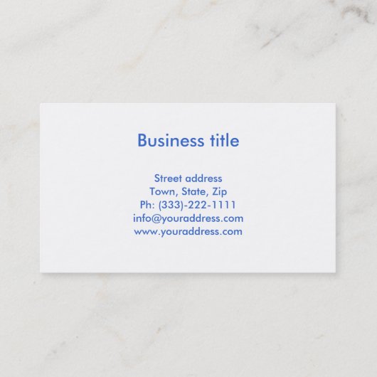 消化器科医の登録栄養士の腸の健康 名刺 (裏面)