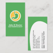 消化器科医消化器内科の名刺 名刺 (正面/裏面)