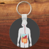 消化器系 キーホルダー (正面)