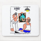 消化管消化管おもしろい医療ティーのギフト マウスパッド (正面)