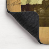 消印を押されたパリ マウスパッド (コーナー)