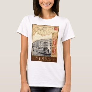 消印、ベニス Tシャツ
