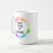 消去できないプライド コーヒーマグカップ (正面左)