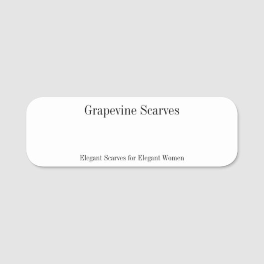 消去の磁気名札の技術の芸能界を乾燥して下さい 名札 (正面)