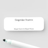 消去の磁気名札の技術の芸能界を乾燥して下さい 名札 (インサイチュ)