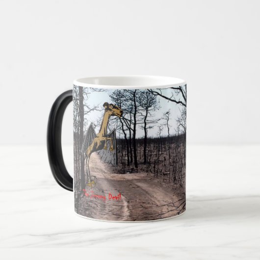 消失のジャージーの悪魔のマグ モーフィングマグカップ (正面左)
