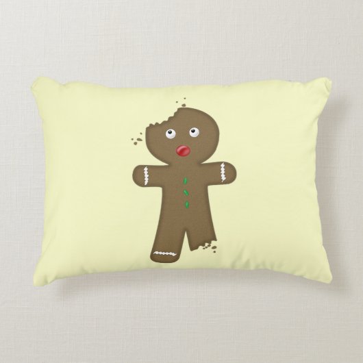 消失のジンジャーブレッドマン アクセントクッション (正面)