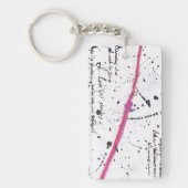 消失点キーチェーン キーホルダー (正面)