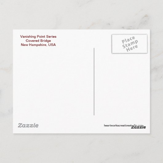 消失点 ポストカード (裏面)