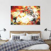 消散する キャンバスプリント (インサイチュ (寝室))