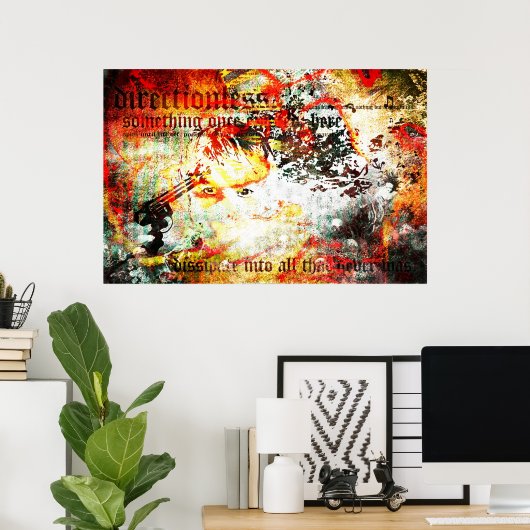 消散する ポスター (ホームオフィス)