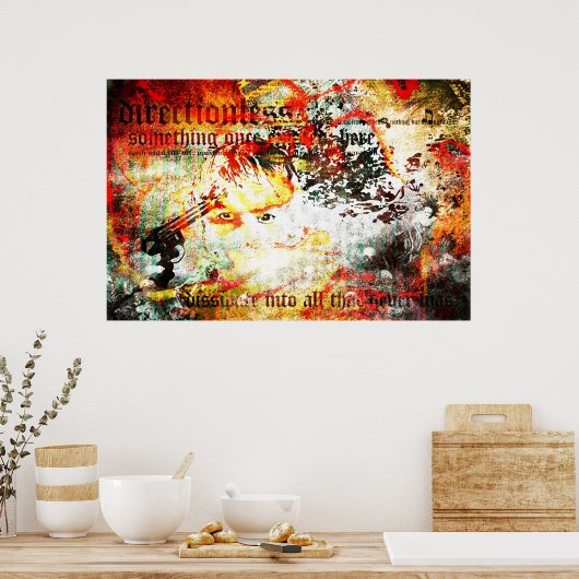 消散する ポスター (キッチン)