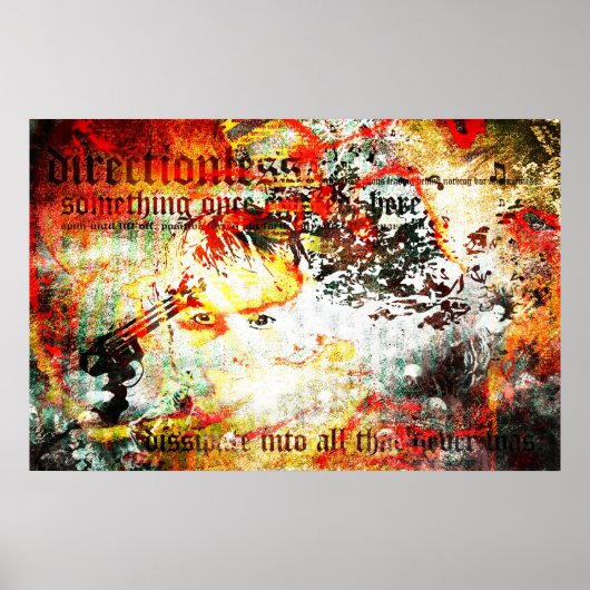 消散する ポスター (正面)