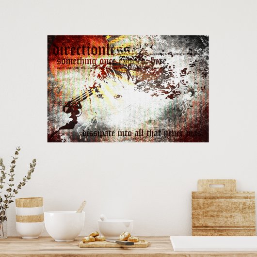 消散する ポスター (キッチン)