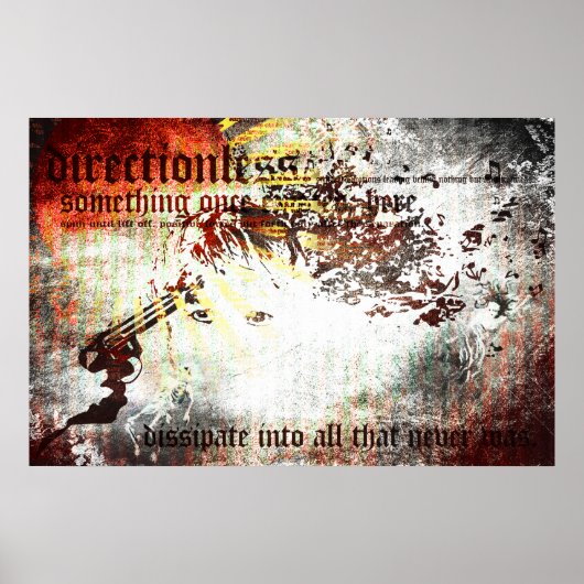 消散する ポスター (正面)