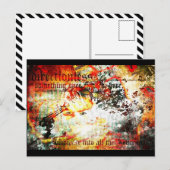 消散する ポストカード (正面/裏面)